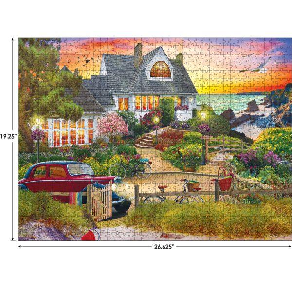My Happy Place - Seaside Hill - 1000 Piece Jigsaw Puzzle