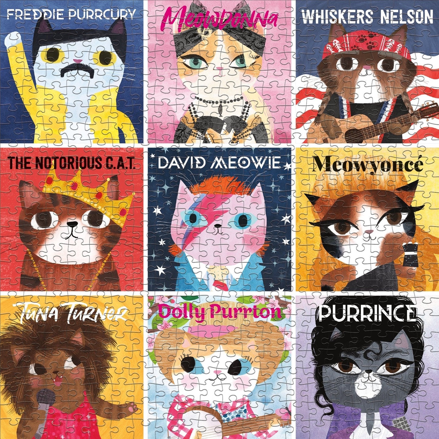 PUZZLE RENTAL: Music Cats - 500 Pieces