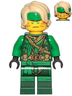 LEGO® Minifigure Lloyd - The Island, Hair with Bandana (njo681)