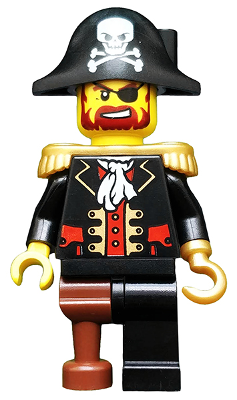 LEGO® Minifigure Captain Brickbeard (pi081)