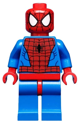 LEGO® Minifigure Spider-Man - Black Web Pattern, Red Hips (sh0115) - USED