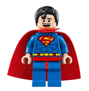 LEGO® Minifigure Superman, Broad Grin (sh0463)