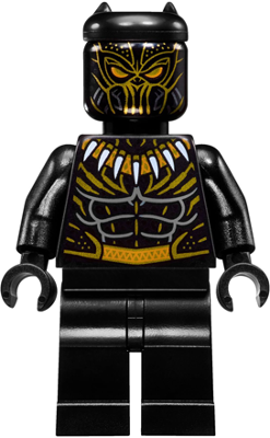 LEGO® Minifigure Erik Killmonger (Golden Jaguar) (sh0477)