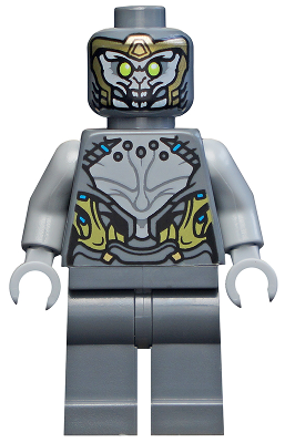 LEGO® Minifigure Chitauri - Dark Bluish Gray (sh0730)