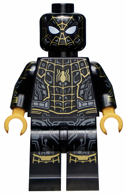 LEGO® Minifigure Spider-Man - Black and Gold Suit (sh0774)