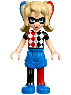 Harley Quinn - Blue Shorts