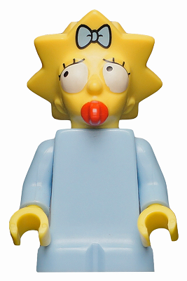 Maggie Simpson, The Simpsons, Series 1 (Minifigure Only without Stand and Accessories)