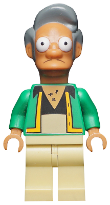 Apu Nahasapeemapetilon, The Simpsons, Series 1 (Minifigure Only without Stand and Accessories)