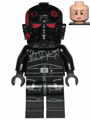 LEGO® Minifigure Inferno Squad Agent (Frown, Sunken Eyes) (sw0987)