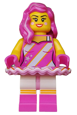 Candy Rapper, The LEGO Movie 2 (Minifigure Only without Stand and Accessories)