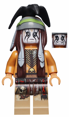 LEGO® Minifigure Tonto - Dirty Outfit (tlr012)