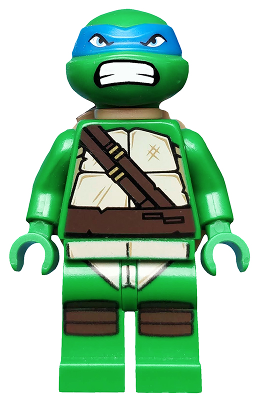 LEGO® Minifigure Leonardo, Gritted Teeth (tnt002)