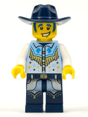 LEGO® Minifigure Discowboy, Vidiyo Bandmates, Series 1 (Minifigure Only without Stand and Accessories) (vid012)