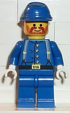 LEGO® Minifigure Cavalry Solider (ww005)
