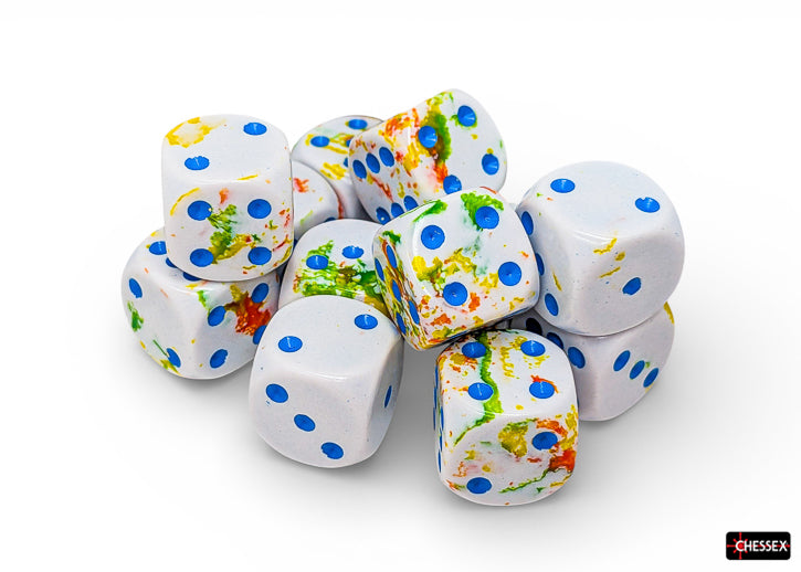Brush d6 Dice Block™ (16mm - 12 Dice OR 12mm - 36 Dice)