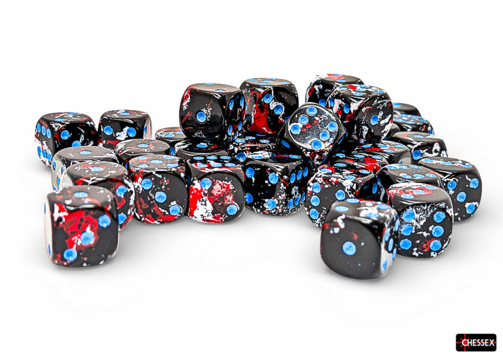 Brush d6 Dice Block™ (16mm - 12 Dice OR 12mm - 36 Dice)