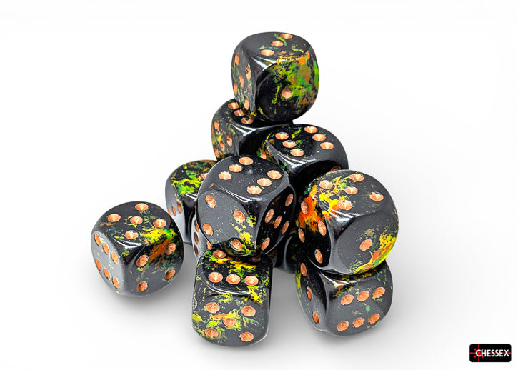 Brush d6 Dice Block™ (16mm - 12 Dice OR 12mm - 36 Dice)
