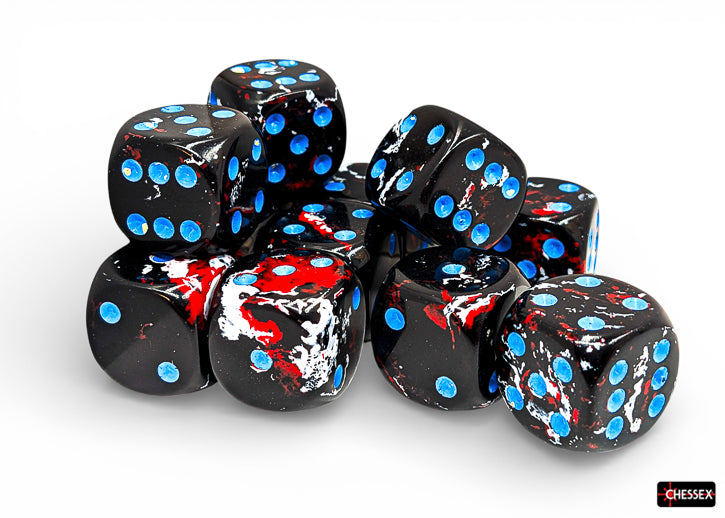 Brush d6 Dice Block™ (16mm - 12 Dice OR 12mm - 36 Dice)