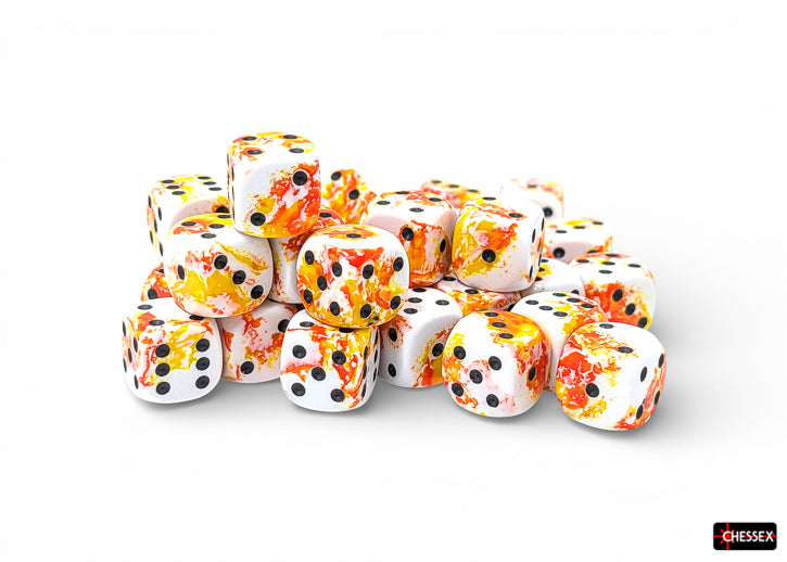 Brush d6 Dice Block™ (16mm - 12 Dice OR 12mm - 36 Dice)