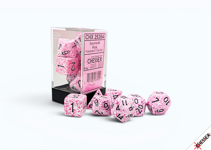 Chessex Speckled Polyhedral 7 Die Set (Pick Your Color!)