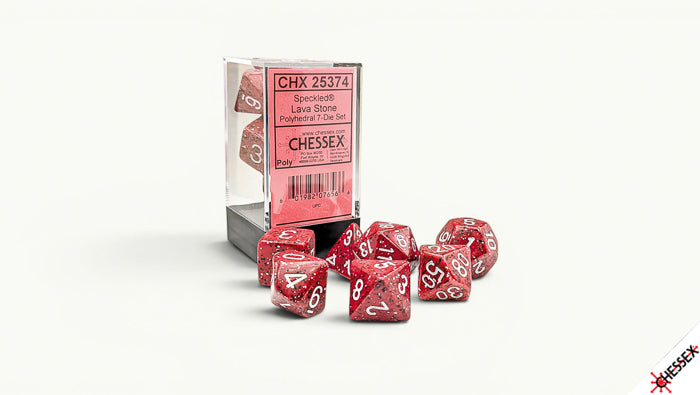 Chessex Speckled Polyhedral 7 Die Set (Pick Your Color!)