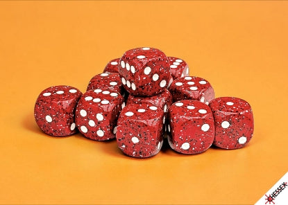 Chessex Speckled 12mm and 16mm D6 Dice Set