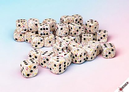 Chessex Speckled 12mm and 16mm D6 Dice Set