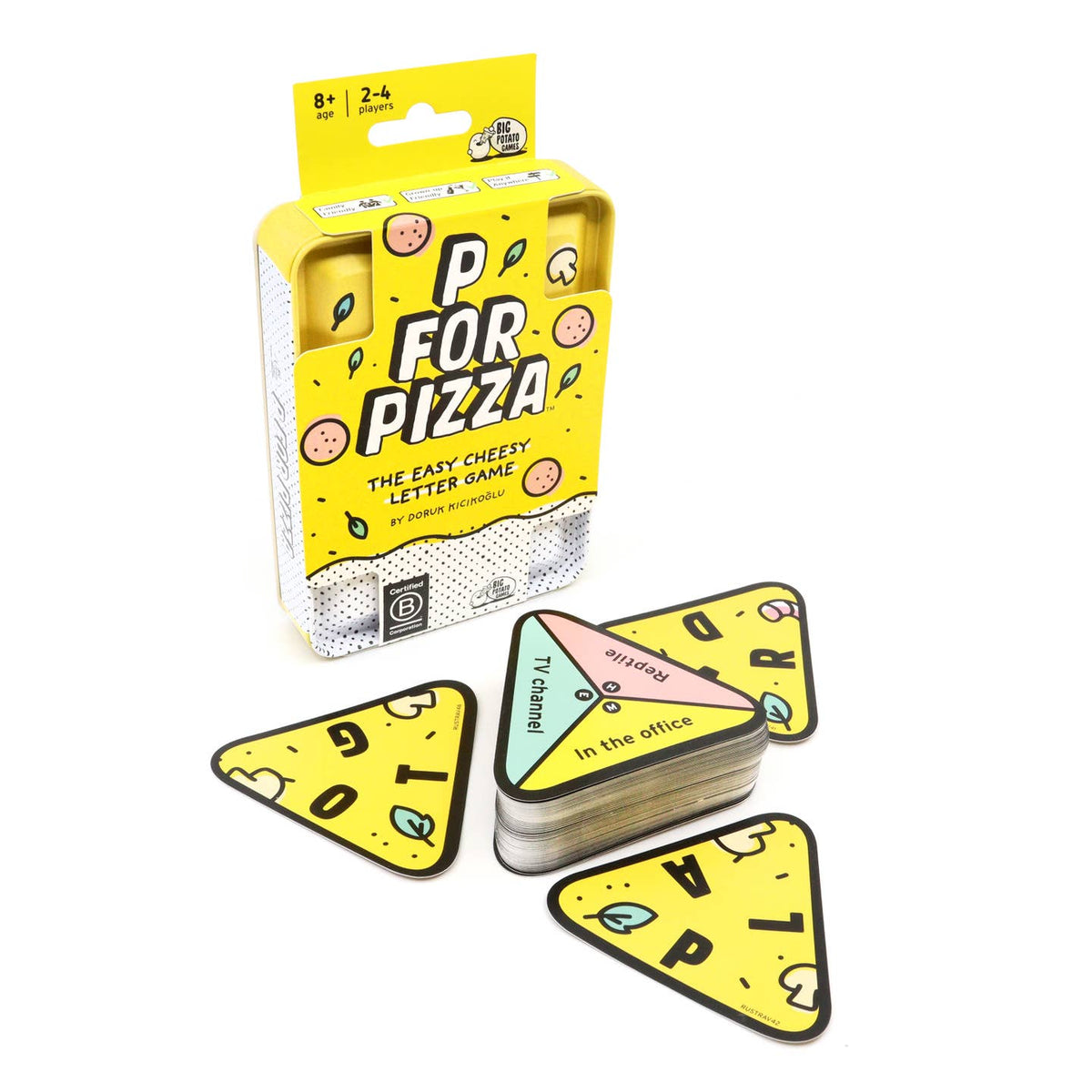 COMING SOON! P for Pizza Tin