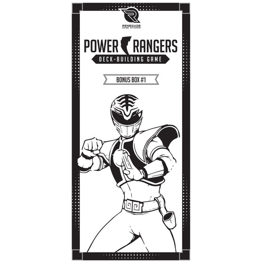 GIFT WITH QUALIFYING PURCHASE Power Rangers Bonus Box #1 (with purchase of Power Rangers Deck-Building Game only)