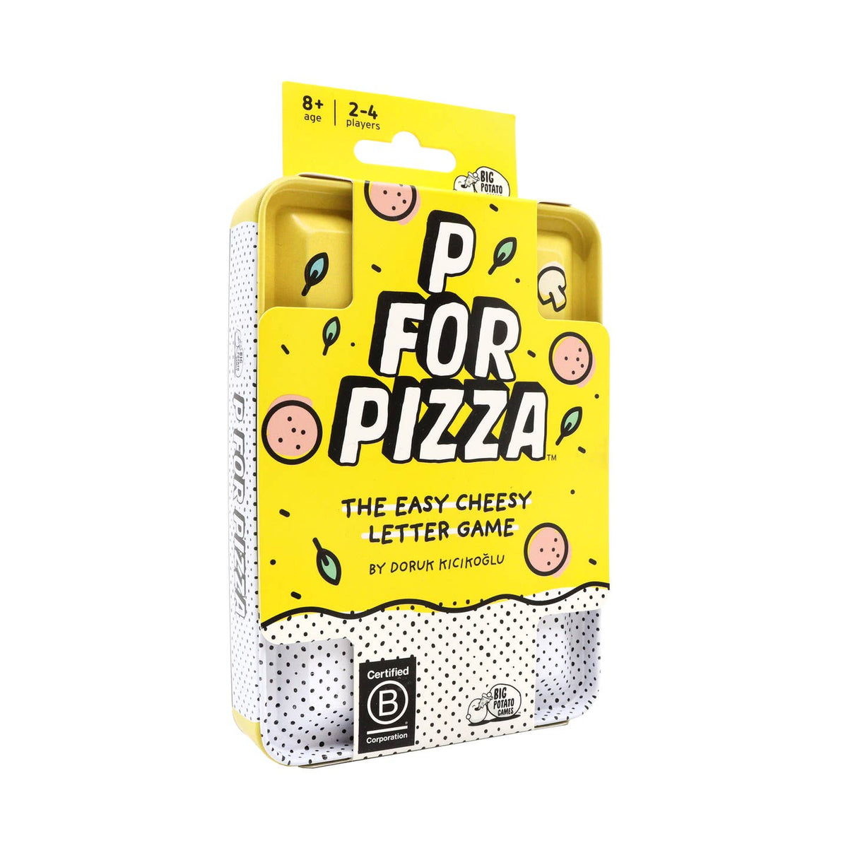 COMING SOON! P for Pizza Tin