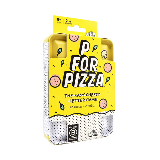 COMING SOON! P for Pizza Tin