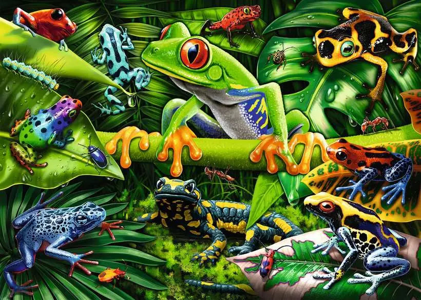 Amazing Amphibians 35 pc Puzzle