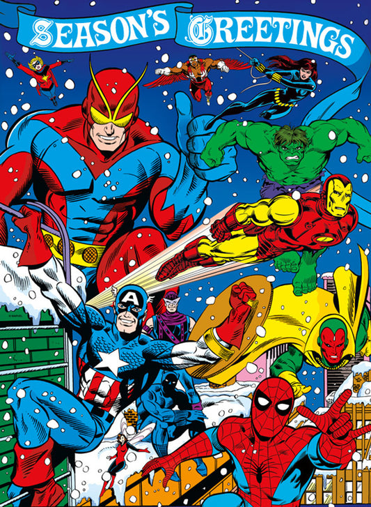 Season's Greeting From Marvel 100 Piece Puzzle