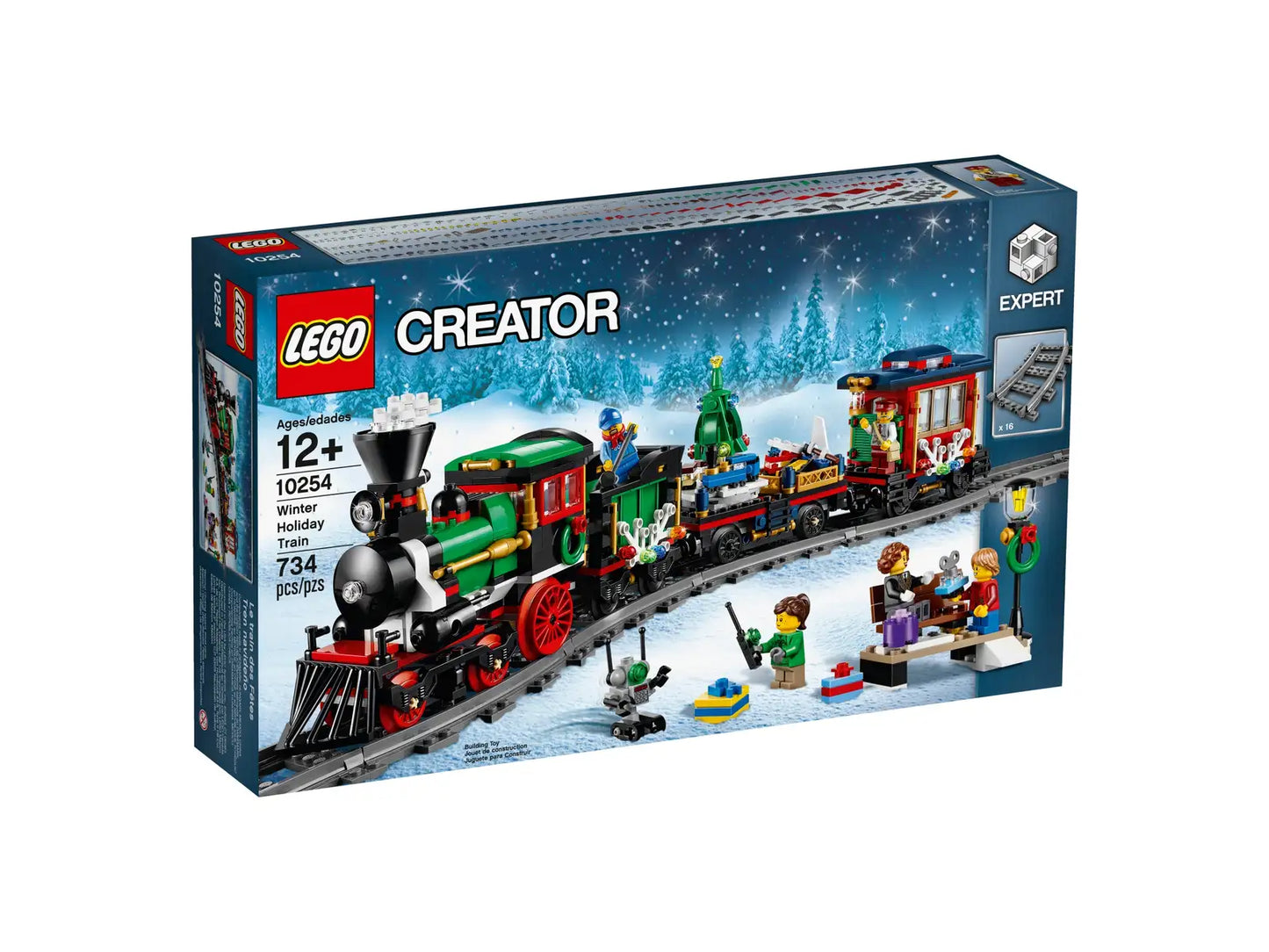 LEGO® Winter Holiday Train 10254 (Retired) - Damaged Box but Well Sealed