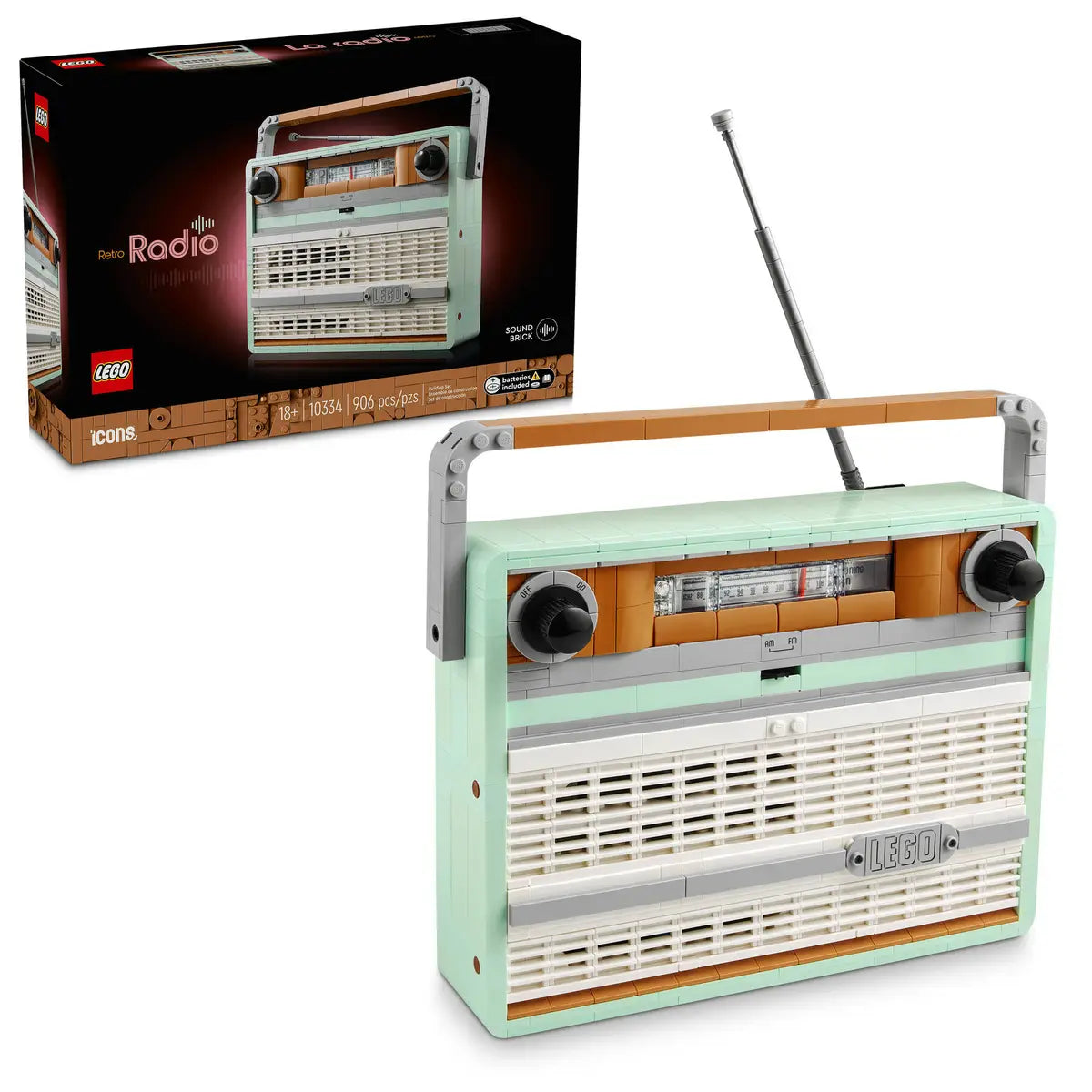 LEGO® RENTAL: Icons Retro Radio 10334