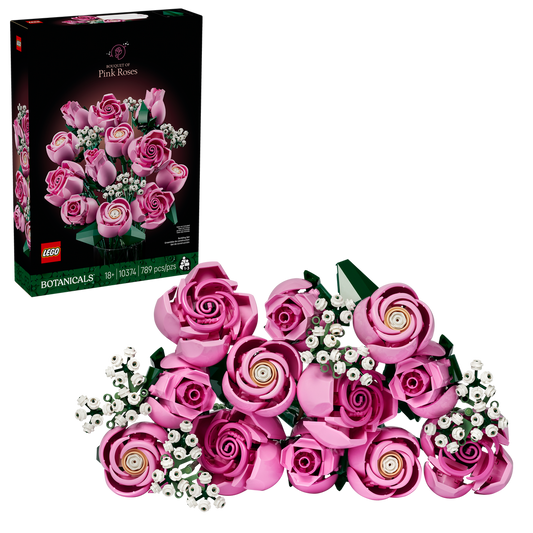 LEGO® Botanicals Bouquet of Pink Roses 10374