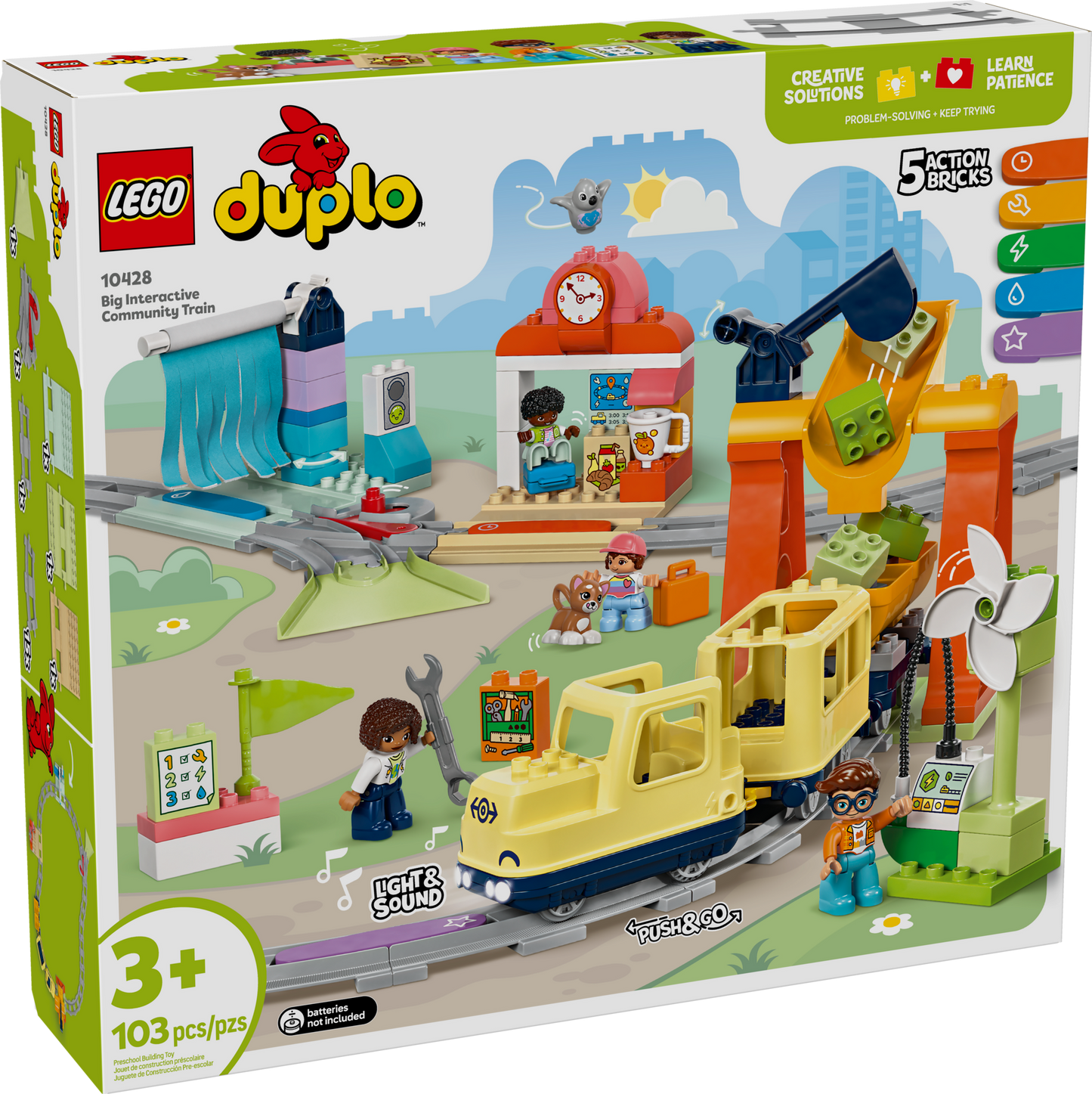 LEGO® DUPLO® Big Interactive Community Train 10428