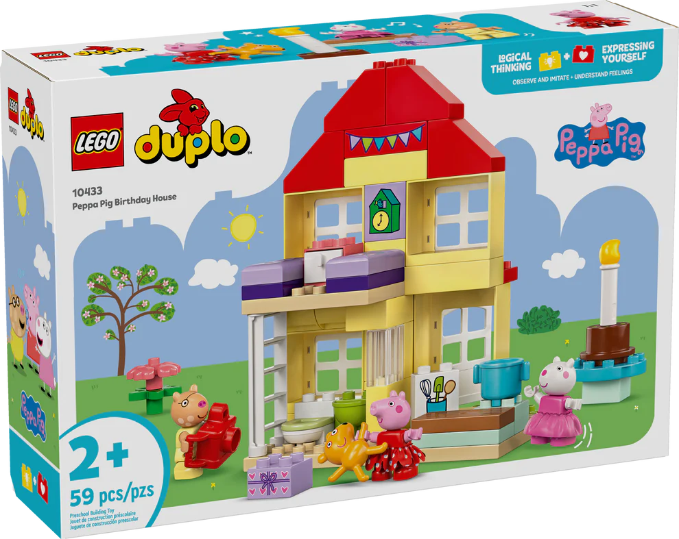 LEGO® DUPLO® Peppa Pig Birthday House 10433