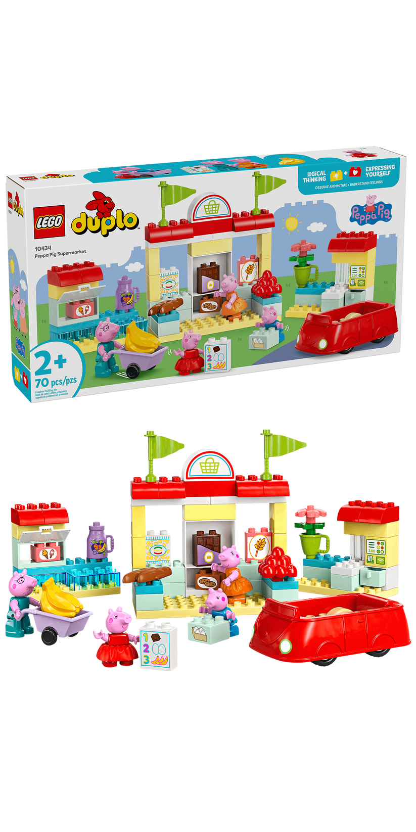 LEGO® DUPLO® Peppa Pig Supermarket 10434