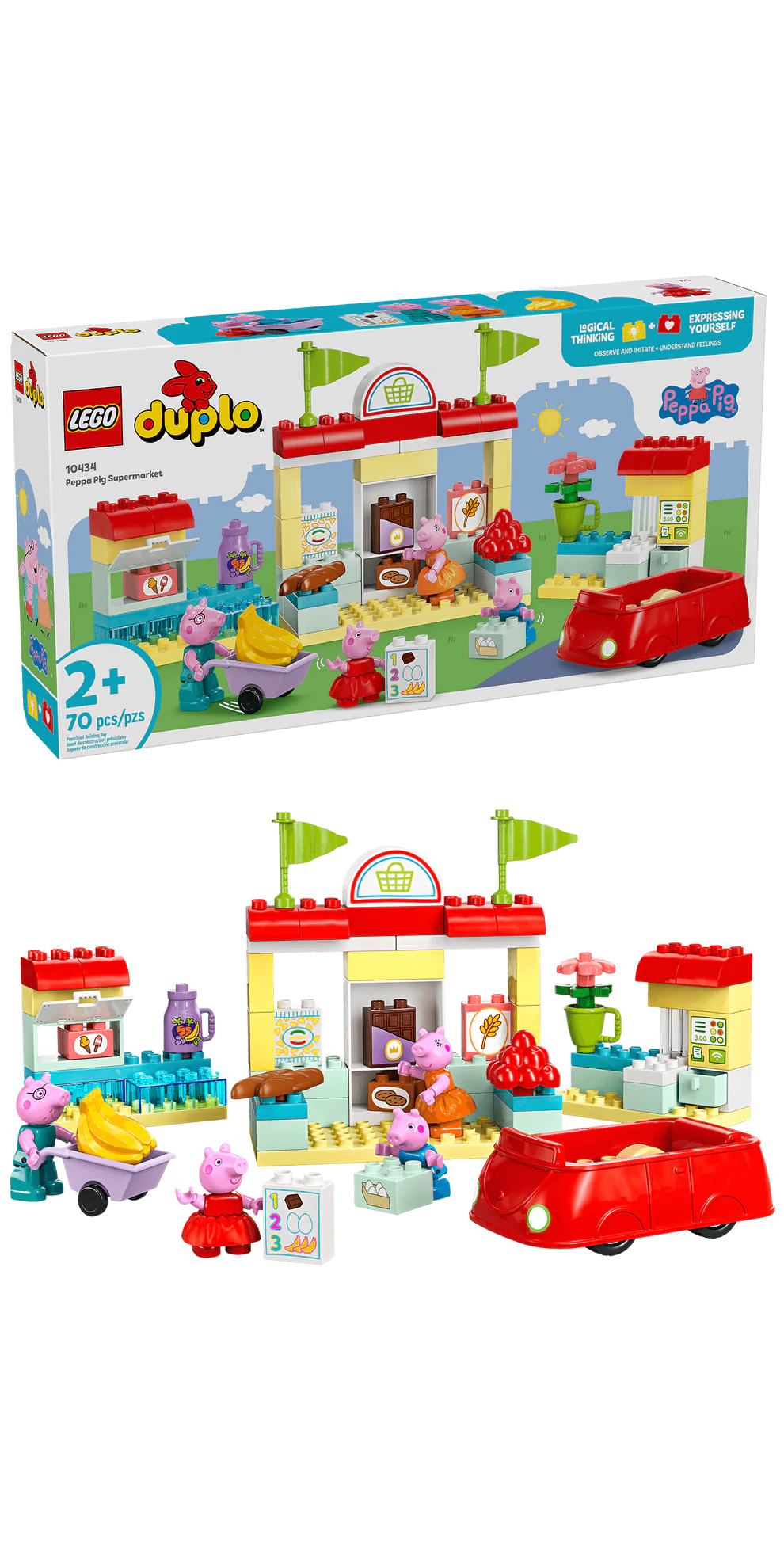 LEGO 10434 Peppa Pig Supermarket