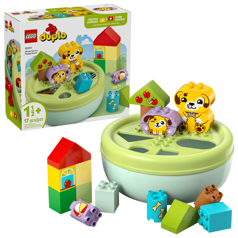 AVAILABLE NOW! LEGO® DUPLO® My First Shape Sorter: Puppy House 10441