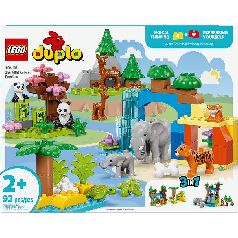 LEGO® DUPLO® 3in1 Wild Animal Families 10446