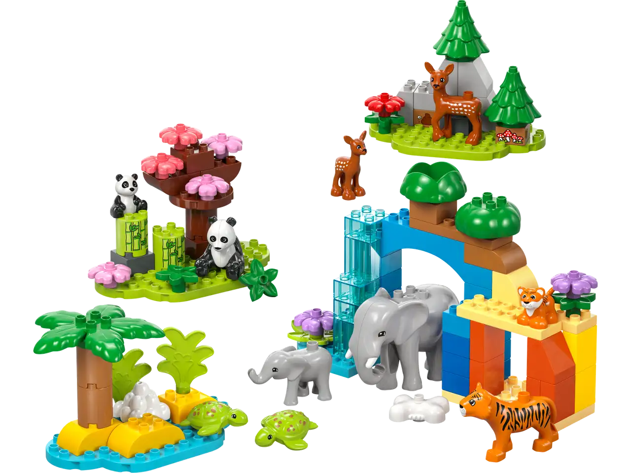 LEGO® DUPLO® 3in1 Wild Animal Families 10446