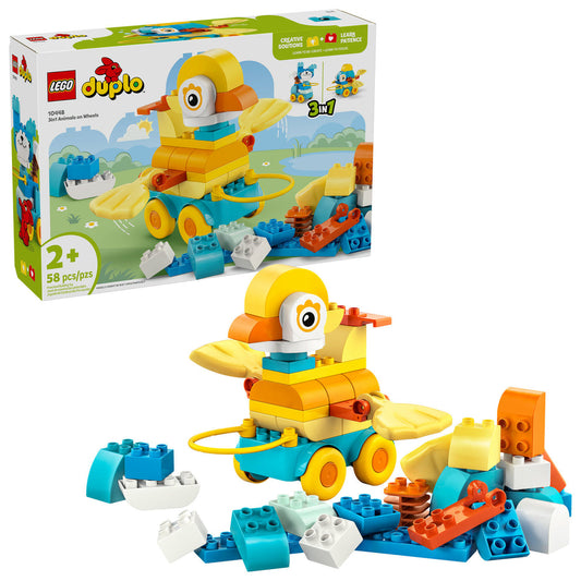 LEGO® DUPLO Town 3in1 Animals on Wheels 10448