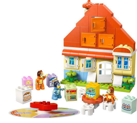 LEGO® DUPLO® Bluey's Family House with Memory Game 10459