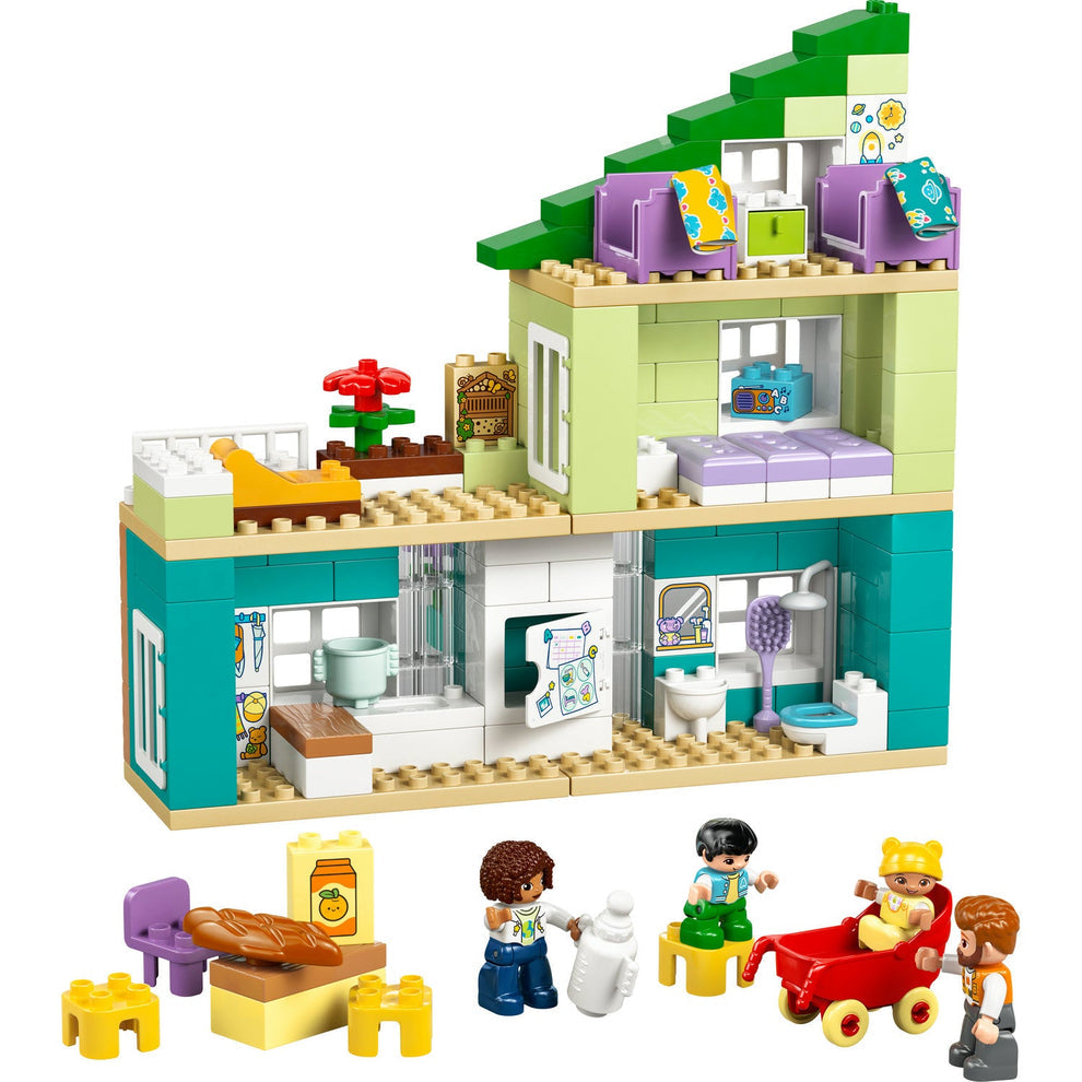 LEGO® DUPLO® Town 3 in 1 Modern Family House with Figures 10470