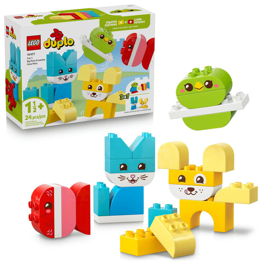 LEGO® DUPLO My First 3 in 1 Creative Cute Pets 10477