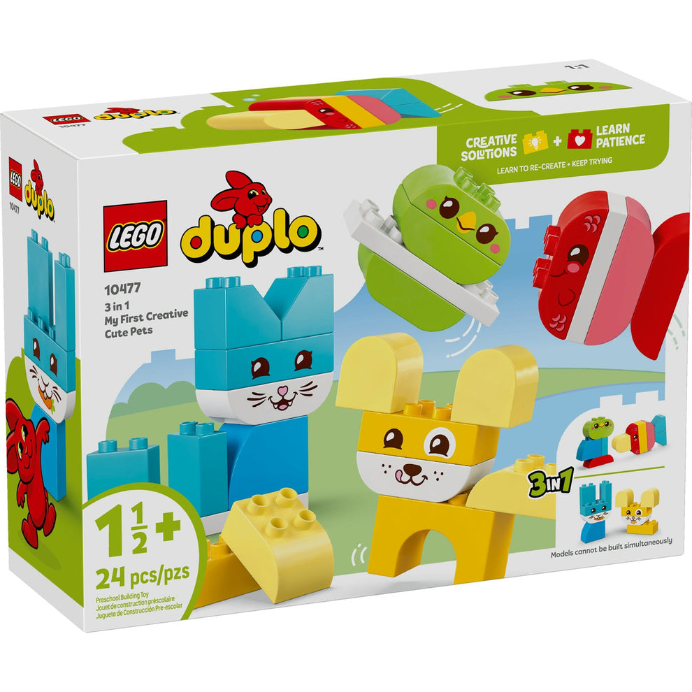 LEGO® DUPLO My First 3 in 1 Creative Cute Pets 10477