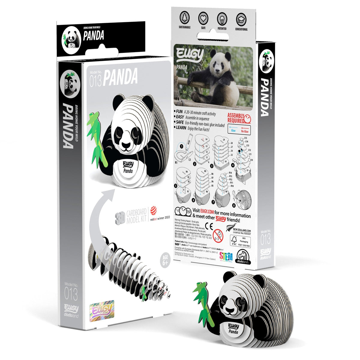 COMING SOON! EUGY Panda 3D Puzzle