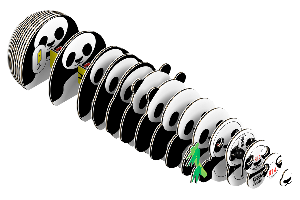 COMING SOON! EUGY Panda 3D Puzzle